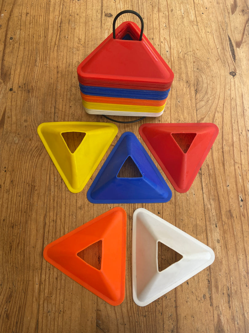 Cone Set - 3x Speed Cones, 50x Triangle Cones, 50x Nose Cones
