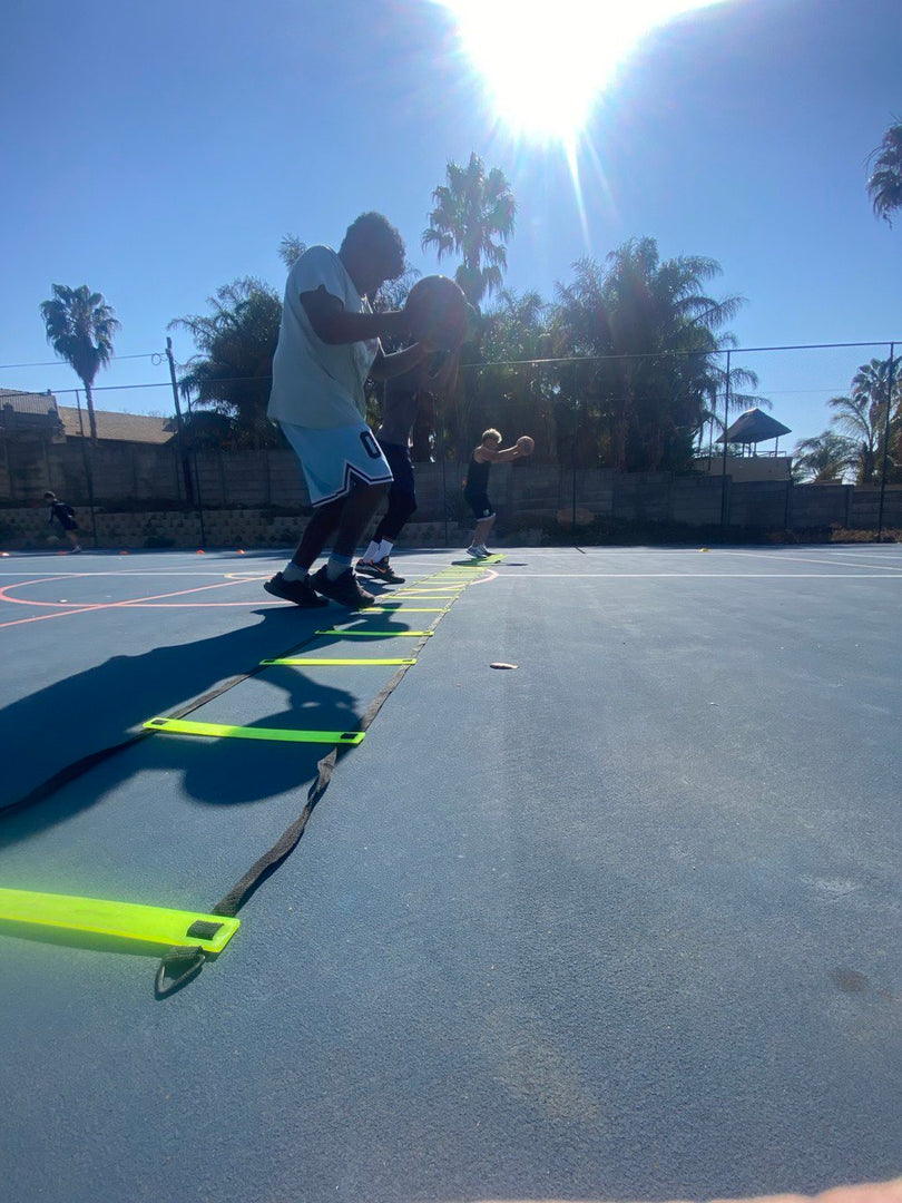 Agility Set - Six Hurdles, 1x 4m & 1x 8m Agility Ladders